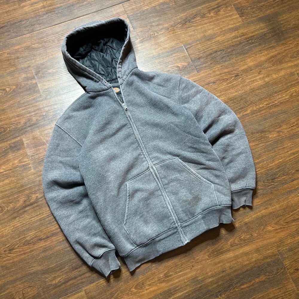 Dickies Men's Grey and Black Jacket
